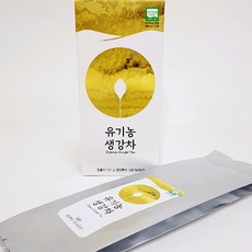 함양지리산다원 차담소 유기농 유기가공 생강차 50g