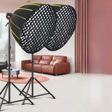 촬영용LED조명유튜브촬영스튜디오삼각대라이트썬빔, 1개, 70CM 격자