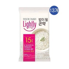 대상 라이틀리 밥이될 곤약 (3~4인분용), 200g, 13개