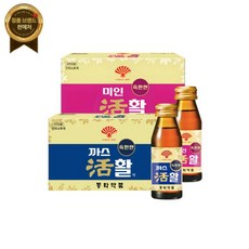 동화약품 부채표 까스활 75ml 10병+미인활 10병 가족 소화제, 동화약품 부채표 까스활 75ml 10병+미인활 75ml