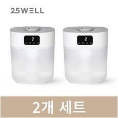 이오웰 5L 대용량 초음파 가습기 저소음 가정용 겨울철 필수 건강 가습기 추천 2개세트, 통세척 가습기 2개