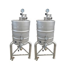 업소용 가정용 생맥주기계 디스펜서 케그 통 술집 타워 바 오크 탭 Tekbrew 스테인레스 스틸 브루어리 타입 30L 맥주 효모 브링크 탱크 판매용