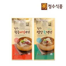 [ViPET]청수 평양 물냉면 360G + 함흥 비빔냉면, 1개