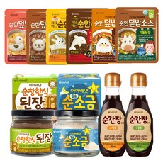 아이배냇 덮밥소스6종 순간장2종 된장 소금 세트 아가세이프, 1세트, 960g, 덮밥소스6종+간장(국물용+비빔용)+소금+된장