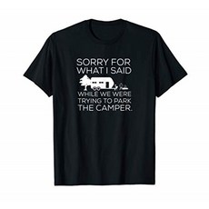 Camper RV를 주차하는 동안 내가 말한 것에 대해 죄송합니다., 단일옵션