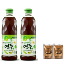 샘표 대용량 업소용 연두순 860ml X 2개 최신제품 /양조간장 501 6ml 2개 추가증정