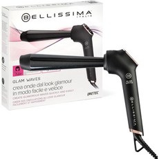BELLISSIMA 물결 웨이브 무선 고데기 벨리시마 글램 로켄스탭 코니쉐 폼 디스플레이 5 온도 디아몬 케라믹 운 케라틴 베시치퉁 콘스탄테 히츠 안티 베르브루흥스스피체 슈넬스, Tapered shape