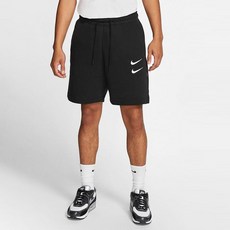 [NIKE] 나이키 맨 더블스우시 플시스 쇼트 팬츠 DB4958-010