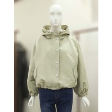 오조크 후드 스트링 야상 점퍼(FOSSCUA508M)