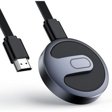HDMI익스텐더 거리연장기 무선 송수신기 HDMI 디스플레이 동글 어댑터 노트북PC스마트폰에서 HDTV프로젝터모니터로 비디오 및 오디오 스트리밍을 위한 플러그 앤 플레이 휴대용, 1개
