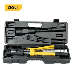 델리툴즈 유압 압착기 전선 터미널 단자 수동 신주 유압집게 EDL-YQ240, 유압 압착기 (EDL-YQ240), 1개