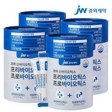JW중외제약 10억 보장 프리바이오틱스 프로바이오틱스 모유 유산균, 6g, 200개입