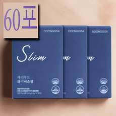 똥기사몰 케이푸드 화이버슬림 차전자피 식이섬유 I단품I 5.5g 60포