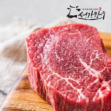 1등급 숙성한우 저지방스테이크 200g, 1개