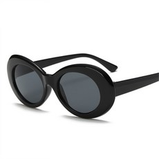 새로운 고글 커트 코베인 안경 타원형 여성 선글라스 숙녀 안경 유행 빈티지 레트로 선글라스 UV400 Gafas De Sol