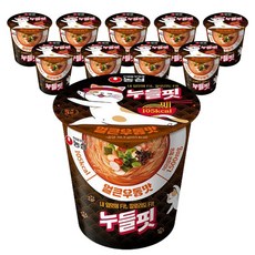 농심 누들핏 얼큰우동맛 소컵 31.2g x 10개