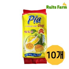 [루츠팜] 베트남 반피아 차이 400gX10개 반차이 banh pia chay 두리안 녹두 케익 반 피아 차이 두리안빵, 10개, 400g