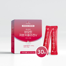 비오틴 콜라겐 저분자 피쉬콜라겐 펩타이드 분말 스틱 비오틴1000 히알루론산 어류 생선 콜라겐, 30스틱