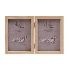 우드프레임탁상용사진액자5x7