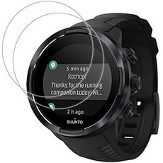 순토 9 강화유리 액정보호필름 2개 S08 UPONEW for Watch SUUNTO 9 Tempered Glass Screen Protector - [2, One Color_One Size, One Color