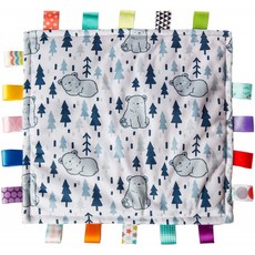 Taggies Original Blanket 12 X 12 " 편안한 곰, 단일상품