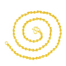 순금면체인목걸이