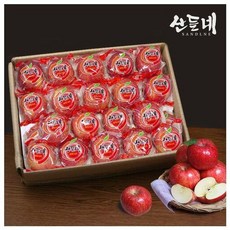 산들네 [산들네] 껍질째 먹는 경북 세척사과 3kg x 2박스 / 총 34~36과, 2개