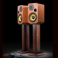(관부가세포함) Hifi 스피커 Listening 6.5 inch shelf audio 2.0 passive HIFI computer desktop fever speaker precipitated h-633873896415, 스피커 쌍 가격 (브래킷 제외)one size