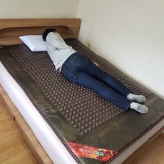 오무행 게르마늄 전기 온열매트 1인용 싱글, 오무행 게르마늄 싱글침대온수매트
