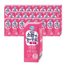 덴마크 소화가 잘되는 우유로 만든 딸기, 190ml, 216개