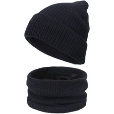 남자스키장갑 방한 보드벙어리 겨울 비니 모자 스카프 따뜻한 터치스크린 장갑 두꺼운 스컬 캡 남성 여성용 선물