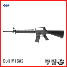 마루이 M16A2 AEG BK 전동건 라이플, 미포함, 1개