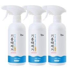 몽블 주방 기름때 제거, 3개, 500ml