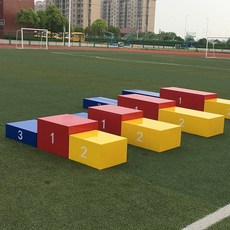 스포츠 시상대 순위 체육대회 대회 시상식 야유회 야외, 60cmx50cm(총길이180cm)목제