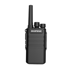동호회무전기 바오펑 BFV8 미니 작고깜찍 핸드 스탠드 부동산업 사파리 가능 USB 충전 고출력 대용량 민간용, 블랙 무