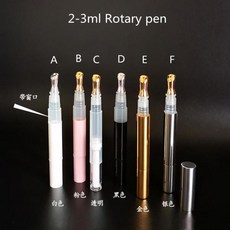 금속 헤드가 있는 빈 립 리퀴드 튜브 화장품 펜 글로스 용기 아이 크림 10-100 1-5ml, 04 10pcs silver head, 01 5ml style J pink