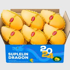 [수플린] 태국골드망고 과일선물 2kg 이상 (5-7입)