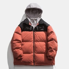 HENCHIRY 고 품질 면 남성 겨울옷 면 남성 코트 두 꺼 운 커 플 겨울 보온 후드 상의 Unisex Winter Warm Coat Couple Winter Jacket