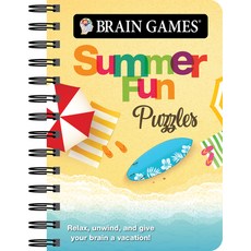 Brain Games Mini - Summer Fun Puzzles Spiral, Publications International,..., English, 9781645582137