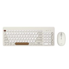 아이노트 KM960RB 무선+블루투스 키보드 마우스 세트 멀티페어링 키스킨 포함