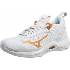 미즈노 여자 웨이브 모멘텀 배구 신발 화이트 (님버스 클라우드/ 10135c / Wht 52) 40.5 EU