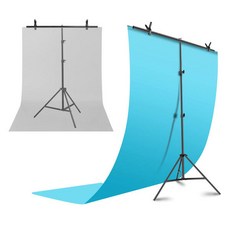 아트박스/본젠 LT-280 촬영용 배경 T스탠드+VDR-102 PVC 배경지 100X200cm SET, VDR-102O 오렌지 + 보관 파우치, 1개