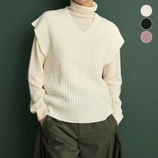 태그 22FW 울 블렌디드 니트 베스트 3종 택1