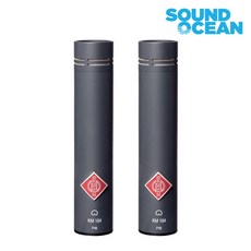 노이만 NEUMANN 방송국 스튜디오 퀄리티 레코딩 마이크, KM 184 MT Stereo SET(블랙)