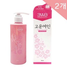 웰빙헬스팜 고운여인 한방 여성청결제 180ml/약산성 pH 4.5, 180ml, 2개