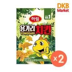 하림 용가리치킨, 2개, 1kg