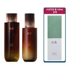 한율 송담 기초 2종 (스킨+에멀전) + 수분진정 젤(100ml), 1세트