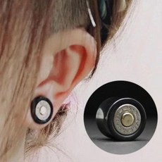 물소뿔 조각 재료 괄사 마사지 경락 지압봉 새 버팔로 양 귀마개 펑크 확성기 장구 박고 구멍 뚫어, 10 19mm(싱글)