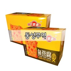 (동성무역) 중국 간식 어두부 바베큐맛 2BOX, 500, 2