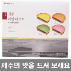 제주를 담은 제주 리얼 타르트 12개 1박스